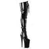 Pleaser - INFINITY3028 Cuissardes à plateforme - Chaussures de pole dance - Noir Product image